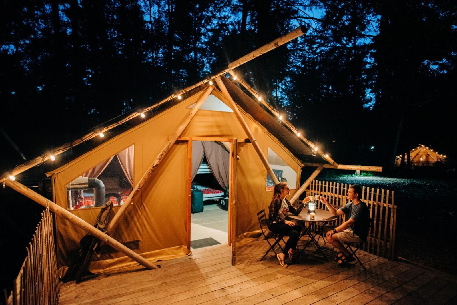 Huttopia Lake George - Adirondacks Lake Luzerne Exterior photo