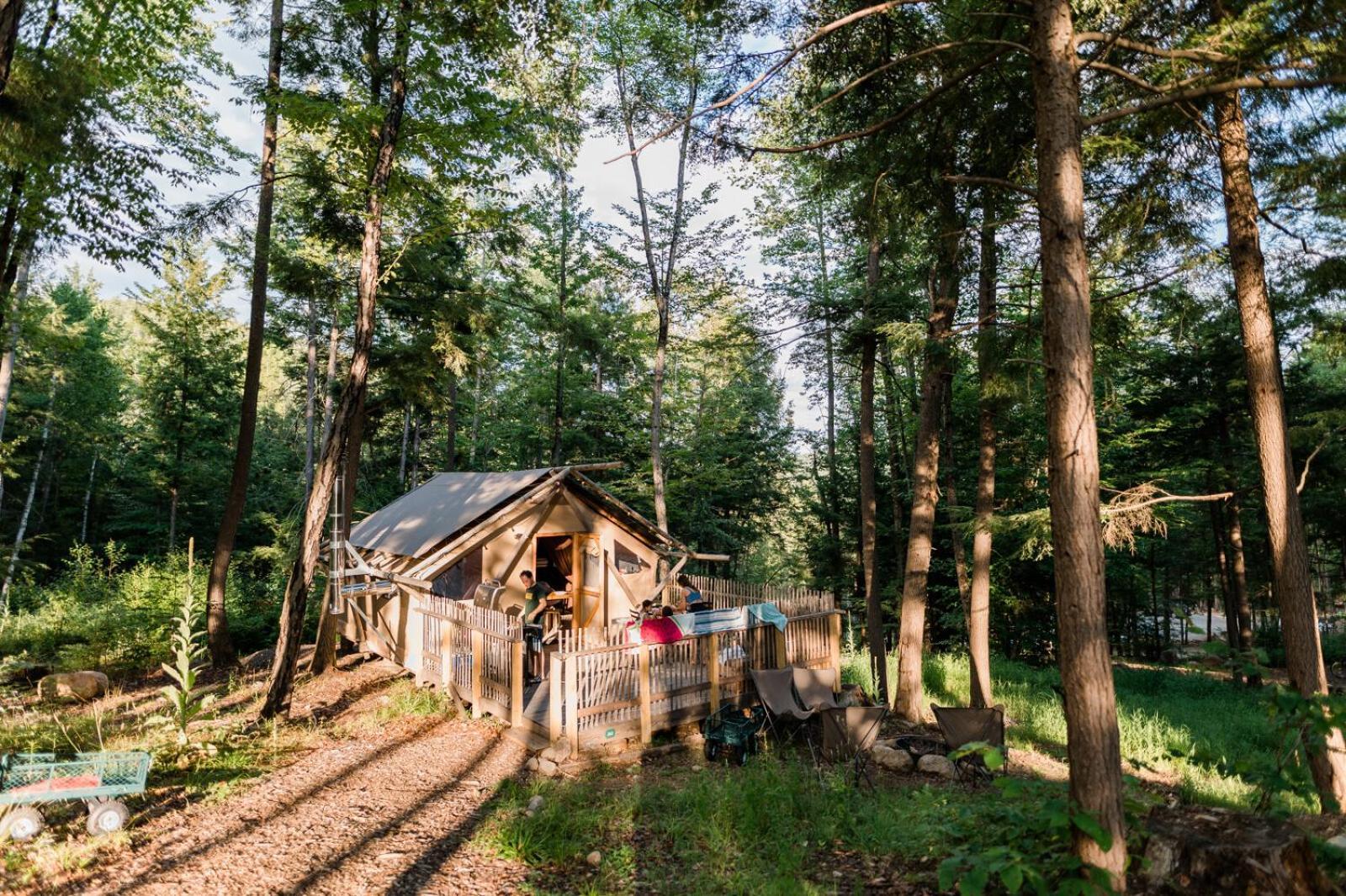 Huttopia Lake George - Adirondacks Lake Luzerne Exterior photo